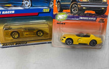 Load image into Gallery viewer, Lot Of 7 Pcs Assorted Multicolor Mixed Miniature Toy Cars Collection With Box