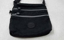 Load image into Gallery viewer, Kipling Womens Keiko Black Inner Pockets Adjustable Strap Crossbody Bag