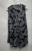 Load image into Gallery viewer, Michael Kors Womens Black Paisley Printed Sleeveless Blouse Top Size 14