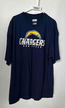 Load image into Gallery viewer, NFL Team Apparel Mens Blue Los Angeles Chargers Melvin Gordon #28 T-Shirt Sz 2XL