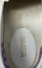 Load image into Gallery viewer, Michael Kors Womens White Quilted Faux Leather Slip-On Sneakers Shoes Size 7