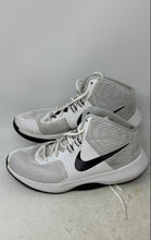 Load image into Gallery viewer, Nike Mens Air Precision 898455-100 White Black Lace-Up Basketball Shoes Size 9.5