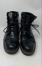 Load image into Gallery viewer, Public Opinion Mens Black Lace-Up Ankle Combat Boots Size 9.5M