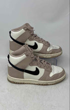 Load image into Gallery viewer, Nike Womens Dunk High DD1869-200 White Beige Black Lace-Up Sneakers Shoes Size 6