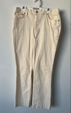 Load image into Gallery viewer, Nine West Womens Beige Light Wash Pockets Casual Kick Flared Jeans Size 10