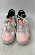 Load image into Gallery viewer, Nike Girls Air Jordan 6 Retro Low 768878-102 White Pink Sneaker Shoes Size 6.5Y