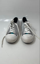 Load image into Gallery viewer, Foco Womens Multicolor Miami Dolphins Lace-Up Glitter Sneakers Shoes Size 6