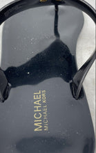 Load image into Gallery viewer, Michael Kors Womens Lillie Black Slip-On Flat Thong Sandals Size 7M
