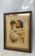 Load image into Gallery viewer, Love By Artists Richard And Frances Hook Jesus With Child Signed Wall Art Print