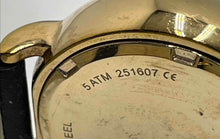 Load image into Gallery viewer, Authentic Marc Jacobs Women's Black & Gold-Tone Leather Strap Watch