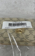 Load image into Gallery viewer, NK Womens Beige Leather Signature Print Inner Pocket Zip-Around Wallet