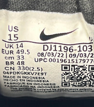 Load image into Gallery viewer, Nike Mens Defy All Day DJ1196-103 White Leather Lace-Up Running Shoes Size 15
