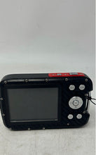 Load image into Gallery viewer, Red Black LCD Display Compact Waterproof Large Digital Camera Not Tested