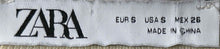 Load image into Gallery viewer, Zara Womens Beige Long Sleeve Backless Mock Neck Pullover Sweater Size Small