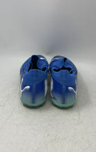 Load image into Gallery viewer, Puma Mens Future 7 Match 107931-01 Blue Lace-Up Low Top Soccer Cleats Size 10