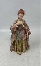 Load image into Gallery viewer, Antique Woman In Victorian Style Dress Ceramic Collectible Figurine