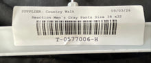 Load image into Gallery viewer, Kenneth Cole Reaction Mens Gray Pleated Straight Leg Dress Pants Size 38x32