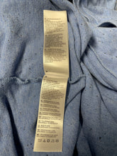 Load image into Gallery viewer, Original Penguin Mens Blue Speckled Short Sleeve Regular Fit Polo Shirt Size M