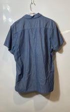 Load image into Gallery viewer, Guess Mens Blue Polka Dot Slim Fit Short Sleeve Collared Polo Shirt Size XL