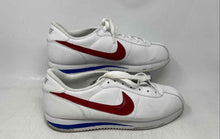 Load image into Gallery viewer, Nike Mens Cortez Basic 316418 White Red Blue Leather Sneakers Shoes Size 12