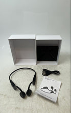 Load image into Gallery viewer, Aveek Model S1 Black Bone Conduction Motion Headphones In Box Untested