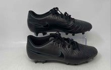 Load image into Gallery viewer, Nike Mens Tiempo Legend 10 Club DV4344-002 Black Lace-Up Soccer Cleats Size 7.5