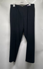 Load image into Gallery viewer, Hugo Boss Mens Black Flat Front Slash Pocket Straight Leg Dress Pants Size 32R