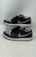 Load image into Gallery viewer, Nike Mens Air Jordan 1 DV1309-051 Black Purple Leather Basketball Shoes Size 9.5