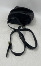 Load image into Gallery viewer, Ann Taylor Womens Black Pebbled Leather Adjustable Strap Small Backpack