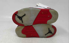Load image into Gallery viewer, Nike Boys Air Jordan 5 440890-120 White Red Leather Basketball Shoes Size 9C