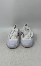 Load image into Gallery viewer, Feiyue Womens Fe Lo 1920 White Red Blue Striped Sneaker Shoes Size 7W No Laces