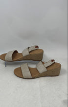 Load image into Gallery viewer, Pinaz Womens 531 Lino Beige Open Toe Wedge Heel Espadrille Sandals Size 40