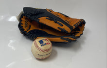 Load image into Gallery viewer, Wilson Mens A360 Series Black Brown Leather Baseball Glove And White Baseball