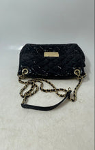 Load image into Gallery viewer, Michael Kors Womens Sloan Black Embossed Leather Quilted Crossbody Bag