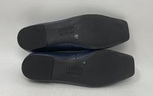 Load image into Gallery viewer, Alfani Womens Neptoon Blue Leather Slip-On Round Toe Ballet Flats Size 8M