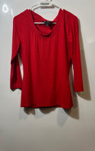 Load image into Gallery viewer, Banana Republic Womens Red Long Sleeve Blouse Top Size Small