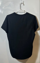 Load image into Gallery viewer, Psycho Bunny Womens Black Multicolor Short Sleeve Pullover T-Shirt Size 3