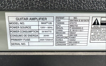 Load image into Gallery viewer, Peavey Max 126 Black 26 Watts Wired Electric Combo Guitar Amplifier Not Tested