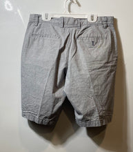 Load image into Gallery viewer, Banana Republic Mens Blue Cotton Flat Front Slash Pocket Chino Shorts Size 30
