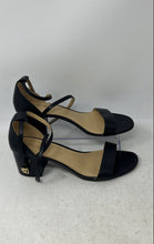 Load image into Gallery viewer, Michael Kors Womens Serena Flex Black Leather Ankle Strap Sandals Size 8.5M