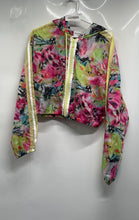 Load image into Gallery viewer, Juicy Couture Womens Multicolor Floral Lightweight Windbreaker Jacket Size Large