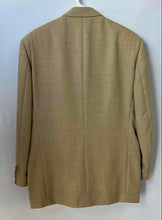 Load image into Gallery viewer, Carlo Scotti Malibu Mens Gold Notch Lapel Three-Button Blazer Size 54