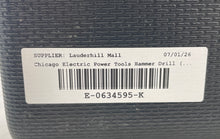 Load image into Gallery viewer, Chicago 44849 Electric Power Tools Hammer Drill With Carrying Case Not Tested