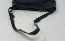 Load image into Gallery viewer, Jones New York Womens Black Leather Adjustable Strap Shoulder Crossbody Bag
