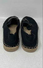 Load image into Gallery viewer, Aldo Womens Dochao Black And Beige Round Toe Slip-On Espadrille Shoes Size 8