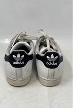 Load image into Gallery viewer, Adidas Mens Superstar EG4958 White Black Low Top Lace-Up Sneaker Shoes Size 7