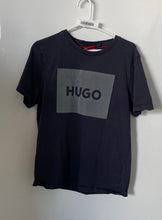 Load image into Gallery viewer, Hugo Boss Mens Blue Short Sleeve Crew Neck Dulive Pullover T-Shirt Size Small