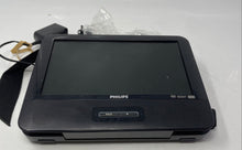 Load image into Gallery viewer, Philips Model No PD9016/37 Black Portable DVD Player With Adapter Not Tested