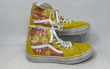 Load image into Gallery viewer, Vans Unisex Sk8-Hi 751505 Yellow Floral Print Lace-Up Sneaker Shoes Size M7-W8.5