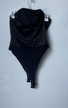 Load image into Gallery viewer, Forever 21 Womens Black Strapless Back-Zip One-Piece Bodysuit Size Small